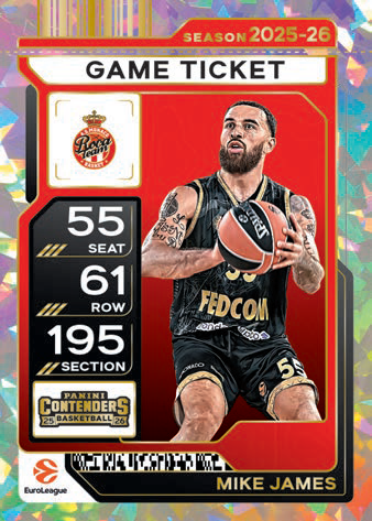Buy 2025-26 Panini EuroLeague Contenders Basketball Mega Box
