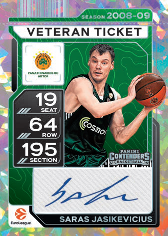 Buy 2025-26 Panini EuroLeague Contenders Basketball Hobby Box