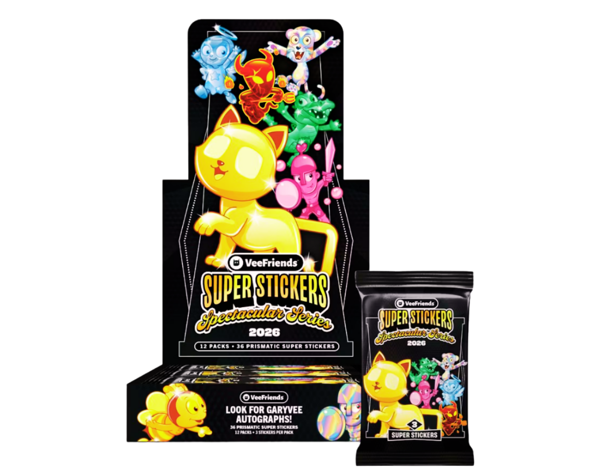Buy 2026 VeeFriends Super Stickers Spectacular Series Box | Trace 'n Chase