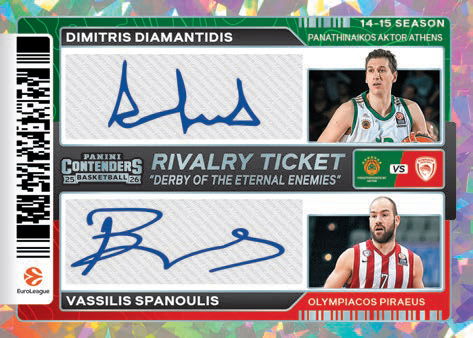 Buy 2025-26 Panini EuroLeague Contenders Basketball Hobby Box