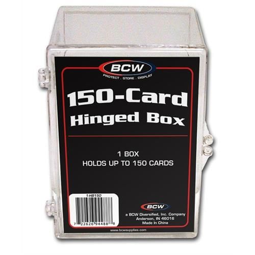 Hinged Trading Card Box – 150 Count Hinged Trading Card Box – 150 Count