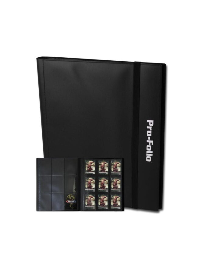 Folio 9-Pocket Album – Black Folio 9-Pocket Album – Black