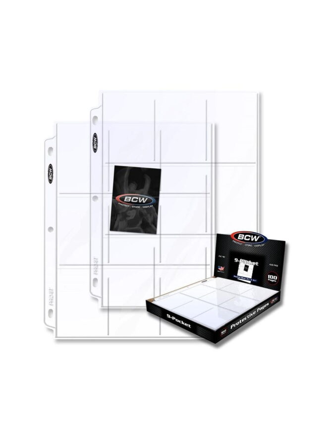 Pro 9-Pocket Page (100 CT. Box) Pro 9-Pocket Page (100 CT. Box)