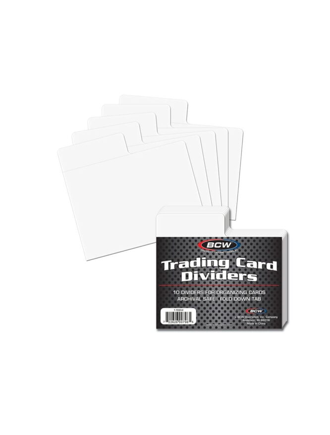 Trading Card Dividers – Horizontal Trading Card Dividers – Horizontal