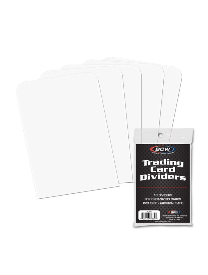 Trading Card Dividers Trading Card Dividers