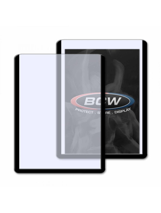 3×4 Topload Card Holder – Black Border 3×4 Topload Card Holder – Black Border