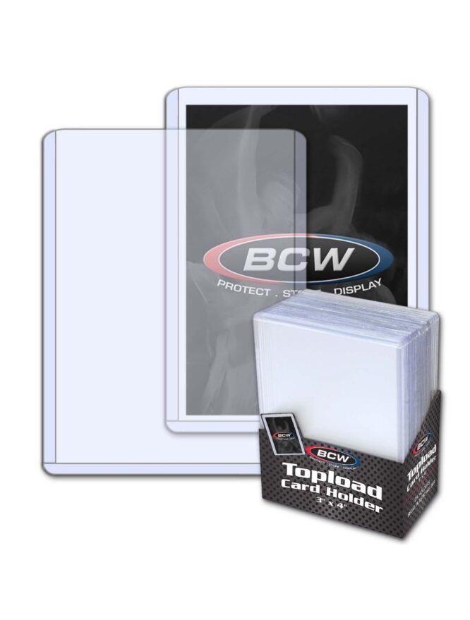 3×4 Topload Card Holder – Standard 3×4 Topload Card Holder – Standard