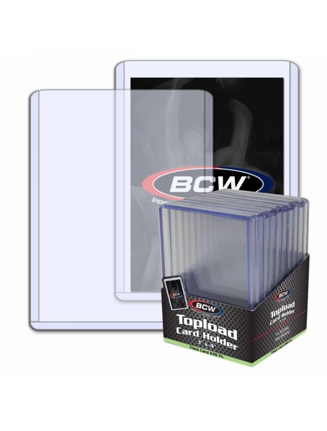 Thick Card Topload Holder – 240 PT. Thick Card Topload Holder – 240 PT.