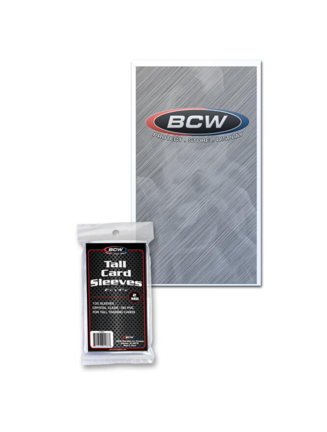 Tall Trading Card Sleeves Tall Trading Card Sleeves