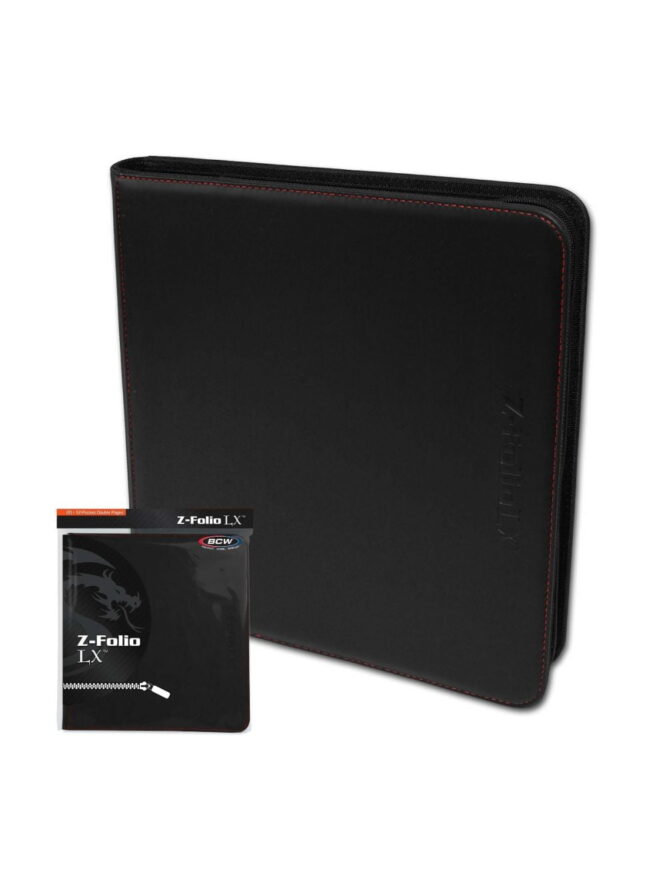 Z-Folio 12-Pocket LX Album – Black Z-Folio 12-Pocket LX Album – Black