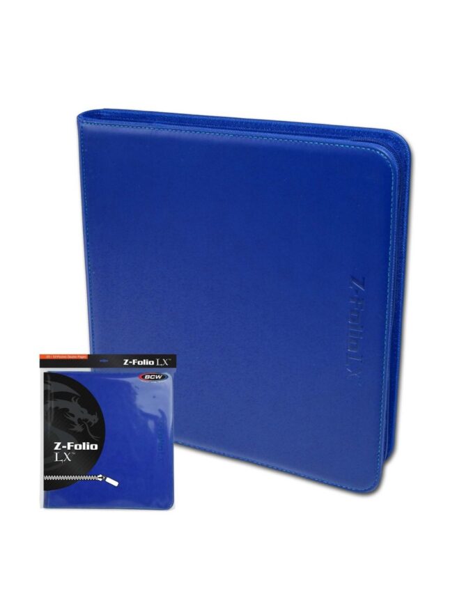 Z-Folio 12-Pocket LX Album – Blue Z-Folio 12-Pocket LX Album – Blue