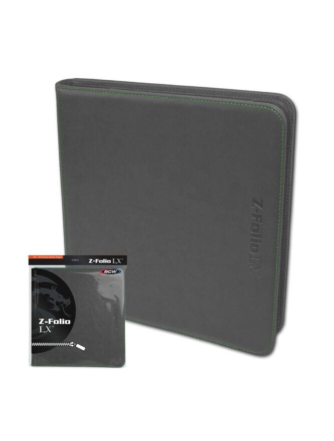 Z-Folio 12-Pocket LX Album – Gray Z-Folio 12-Pocket LX Album – Gray