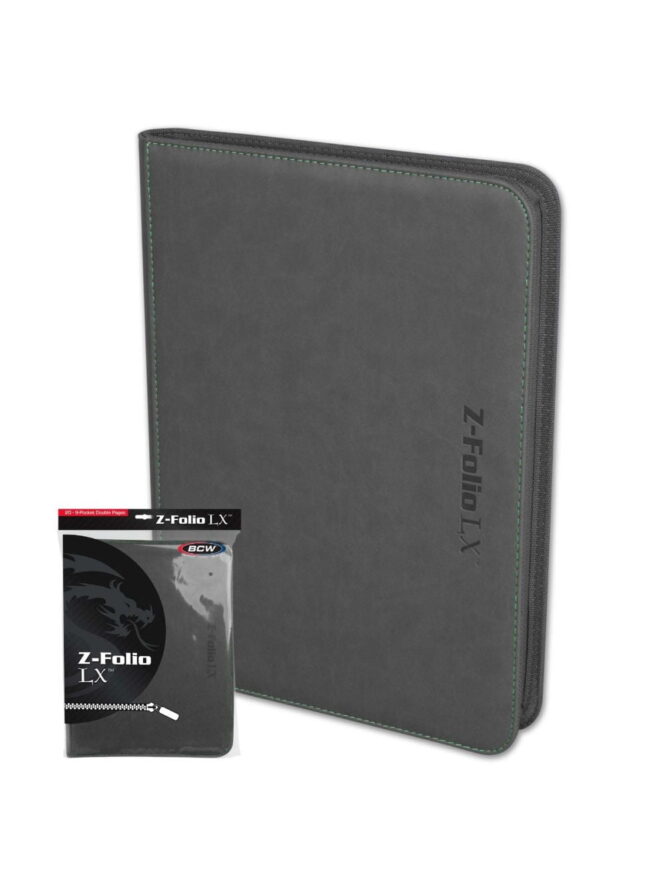 Z-Folio 9-Pocket LX Album – Gray Z-Folio 9-Pocket LX Album – Gray