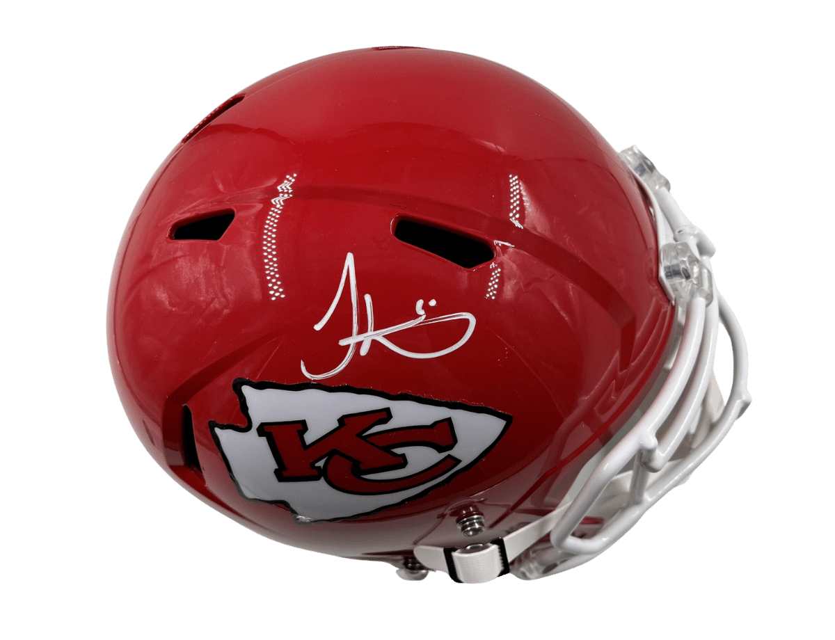 chiefs football helmet Kansas City NFL Mini 10 tall. Buy Tyreek Hill Signed Kansas