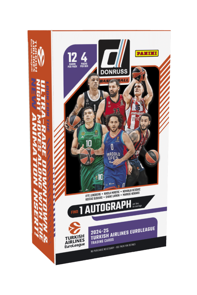 2024-25 PANINI DONRUSS EUROLEAGUE BK HOBBY (1) 2024-25 PANINI DONRUSS EUROLEAGUE BK HOBBY (1)