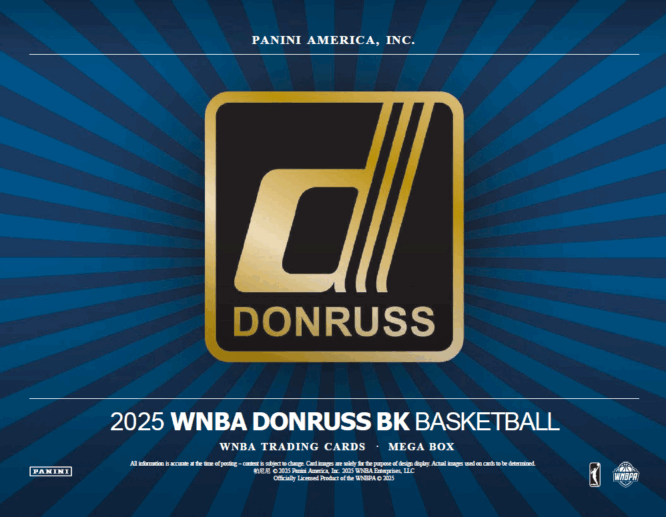 2025 PANINI DONRUSS WNBA BASKETBALL MEGA 2025 Panini WNBA Donruss Basketball