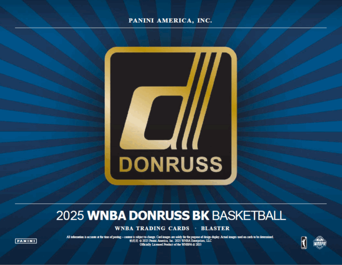 2025 PANINI DONRUSS WNBA BASKETBALL RETAIL (1) 2025 Panini WNBA Donruss Basketball