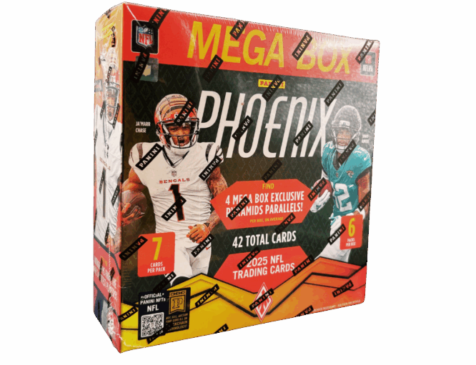 2025 PANINI PHOENIX FB MEGA BOX 2025 Panini Phoenix Football