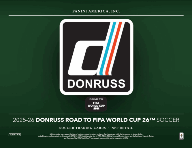 2025-26 PANINI DONRUSS RTWC SC BLASTER (1) 2025-26 Panini Donruss Road to FIFA World Cup 26 Soccer