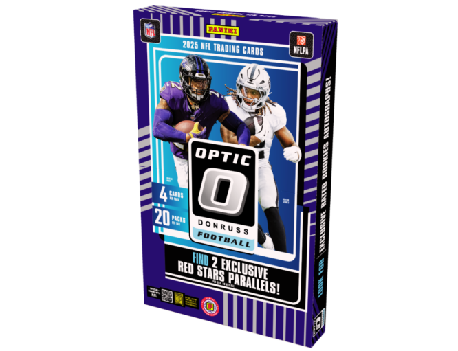 2025 PANINI DONRUSS OPTIC FB HOBBY INTERNATIONAL (1) 2025 Panini Donruss Optic Football