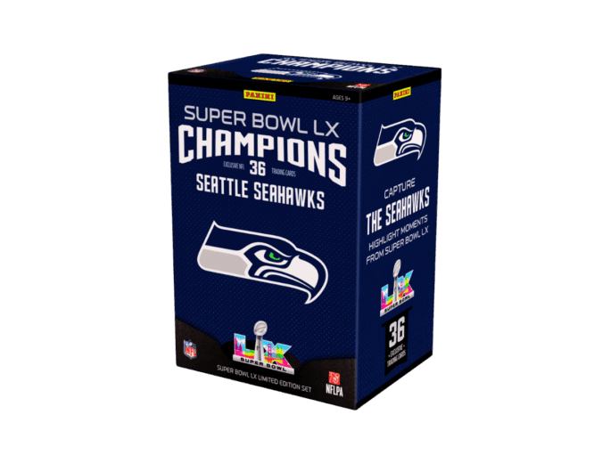 2025 PANINI INSTANT FB SUPER BOWL XL CHAMPIONS 2025 Panini Instant Football Super Bowl LX Champions