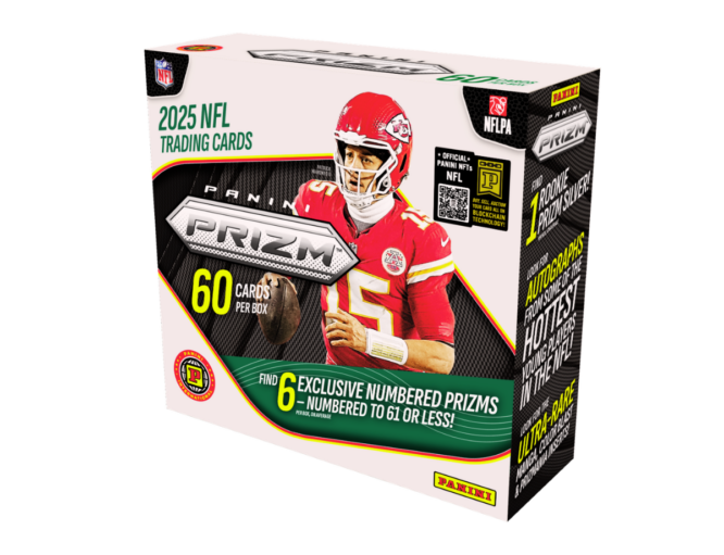 2025 PANINI PRIZM FB HOBBY INTERNATIONAL (1) 2025 Panini Prizm Football