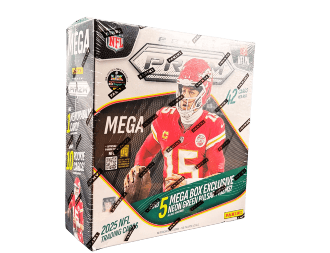 2025 PANINI PRIZM FB MEGA BOX 2025 Panini Prizm Football