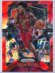 Collin Sexton Panini Prizm 2019 20 Base 2nd Year Red Ice 1 scaled