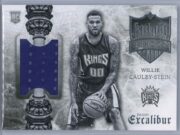 Willie Cauley Stein Panini Excalibur 2015 16 Knight School RC Patch Rookie Patch 1 scaled