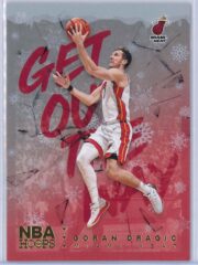 Goran Dragic Panini NBA Hoops Basketball 2018-19 Get Out The Way Gold  Winter Edition