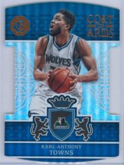 Karl Anthony Towns Panini Excalibur Basketball 2016-17 Coat Of Arms
