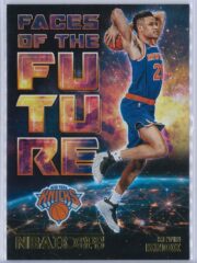Kevin Knox Panini NBA Hoops Basketball 2018-19 Faces Of The Future Gold
