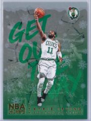 Kyrie Irving Panini NBA Hoops Basketball 2018-19 Get Out The Way Gold  Winter Edition