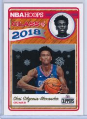 Shai Gilgeous Alexander Panini NBA Hoops Basketball 2018-19 Class of 2018 Gold  Winter Edition