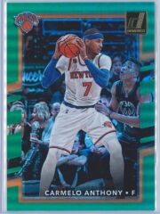 Carmelo Anthony Panini Donruss Basketball 2017-18  Holo Green Laser 3299