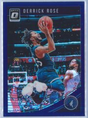 Derrick Rose Panini Donruss Optic Basketball 2018-19  Blue Velocity Prizm