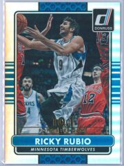 Ricky Rubio Panini Donruss Basketball 2014-15  Golden Career Stat Line 024101