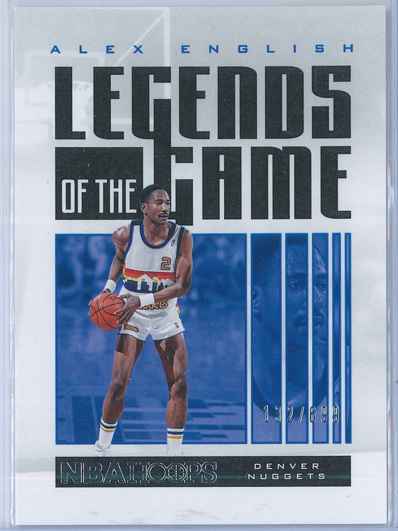 Alex English Panini NBA Hoops 2020-21 Legends Of The Game 132/699