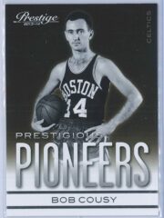 Bob Cousy Panini Prestige Basketball 2013-14 Prestigious Pioneers