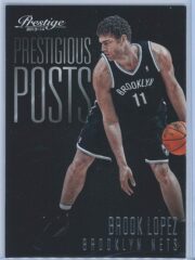 Brook Lopez Panini Prestige Basketball 2013-14 Prestigious Posts