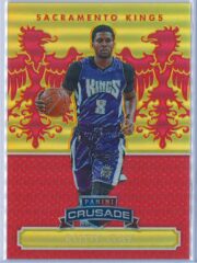 Rudy Gay Panini Excalibur Basketball 2014 15 Crusade Camouflage Red 1799 1