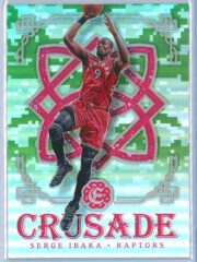 Serge Ibaka Panini Excalibur Basketball 2016-17 Crusade Camo