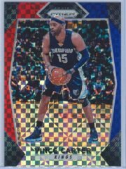 Vince Carter Panini Prizm Basketball 2017-18 Base Red White Blue Parallel