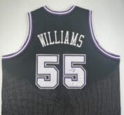 Jason Williams Sacramento Kings Authentic Signed Black Jersey [BAS WC14037]