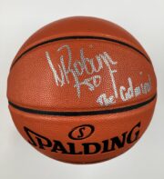 David Robinson San Antonio Spurs Authentic Signed Spalding Basketball w Silver Signature B 150752 1