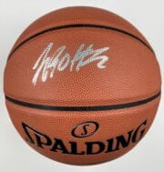 Terry Rozier Charlotte Hornets Authentic Signed Spalding Basketball w Silver Signature AE 73158 1