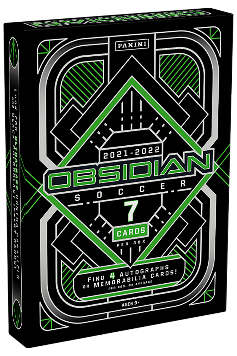 2021-22 Panini Obsidian Soccer Cards Hobby Box (TFF - 2 Cases)