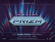 2022 Panini WNBA Prizm returns with a new lineup of rookies, stars and legends! Look for 2 autographs, 24 Prizm parallels and 10 inserts per box, on average!