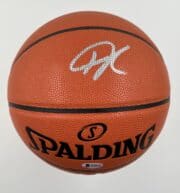 Giannis Antetokounmpo Milwaukee Bucks Authentic Signed Spalding Game Ball Series Basketball with Silver Signature [H28604]