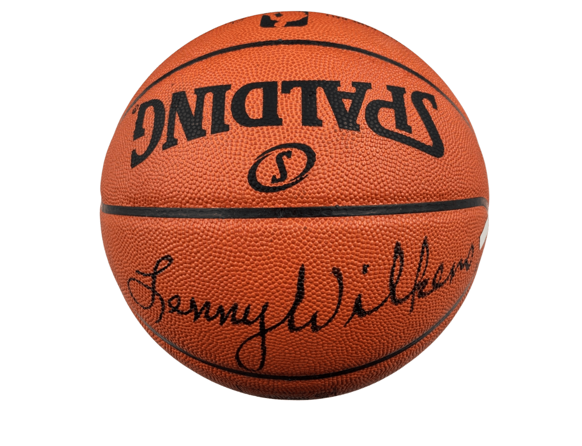 Lenny Wilkens Seattle Supersonics Authentic Numbered Signed 